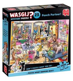 Puzzle Jumbo Mystery Tosquia de Cães de Wasgij 1000 Pe