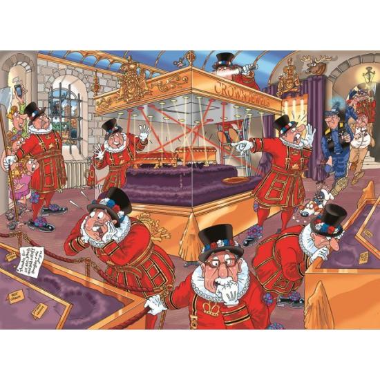 Puzzle Jumbo Mistério Suspeito Incomum de 1.000 Peças