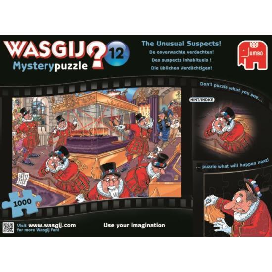 Puzzle Jumbo Mistério Suspeito Incomum de 1.000 Peças