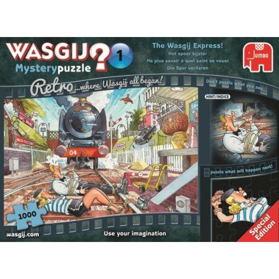 Jumbo Mystery The Wasgij Express Puzzle de 1000 peças