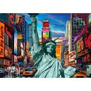 Puzzle Jumbo de 1.000 peças da cidade de Nova York