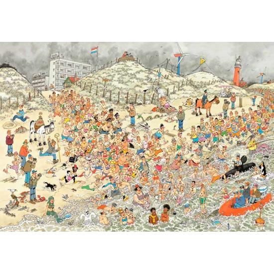 Puzzle Jumbo de banhos de ano novo de 2.000 peças