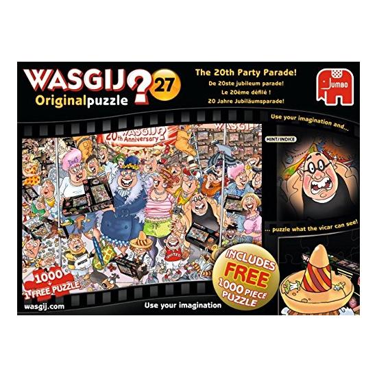 Puzzle Jumbo Original 20º Aniversário de 1000 Peças