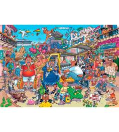 Puzzle Jumbo de 1000 peças Original Holiday Fiasco