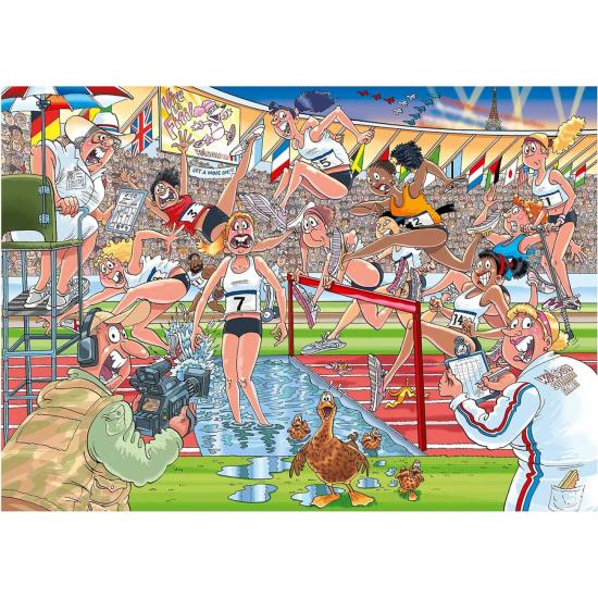 Puzzle Jumbo Original Jogos de Verão 1000 Peças Puzzle Jumbo Original Jogos de Verão 1000 Peças