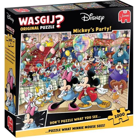 Puzzle Jumbo Original Festa do Mickey 1000 Peças