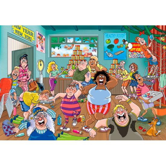 Puzzle Jumbo Jumbo Original Resoluções de Ano Novo 1000 Peças