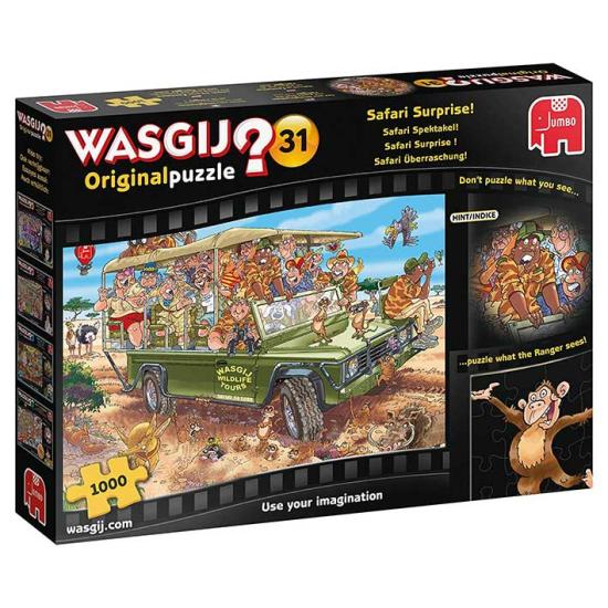 Puzzle Jumbo Original Safari Surprise de 1000 Peças