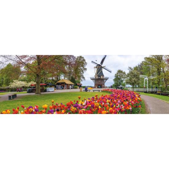 Puzzle Jumbo Panorâmico O Keukenhof, Holanda 1000 Peças