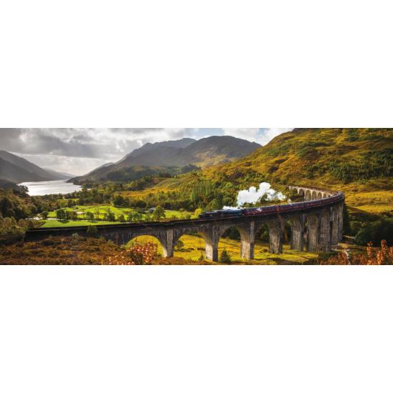 Puzzle de trem panorâmico jumbo, Escócia 1000 peças