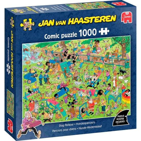 Puzzle Jumbo Parkour Para Cães 1000 Peças