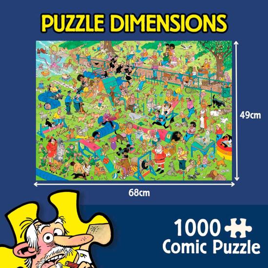 Puzzle Jumbo Parkour Para Cães 1000 Peças
