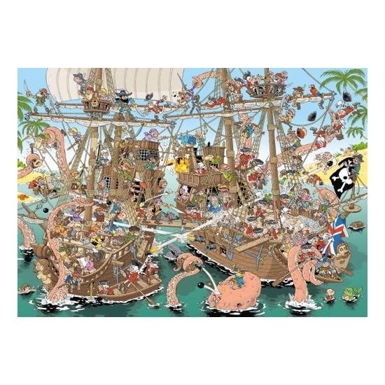 Puzzle Jumbo Piratas 1000 Peças