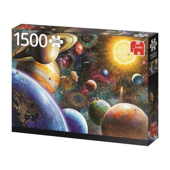 Puzzle Jumbo Planetas no Espaço 1500 Peças