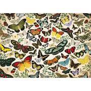Puzzle Jumbo de pôster de borboletas de 1.000 peças