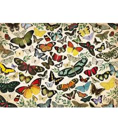 Puzzle Jumbo de pôster de borboletas de 1.000 peças