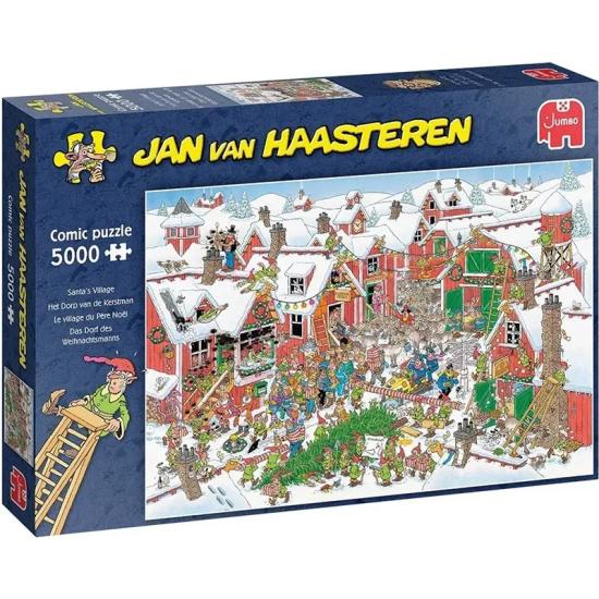 Puzzle Jumbo Vila do Pai Natal 5000 Peças