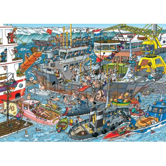 Seaport Puzzle Jumbo 500 Peças