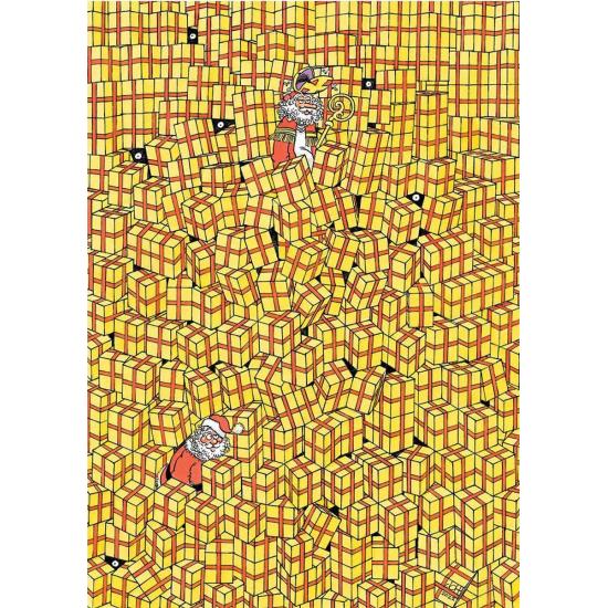 Puzzle Jumbo Presentes por Todo Lugar 500 peças