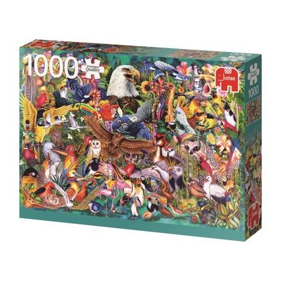 Puzzle Jumbo do Reino Animal de 1.000 peças