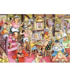 Puzzle Jumbo Retrô Mistério Almoço de Domingo 1000 Peças