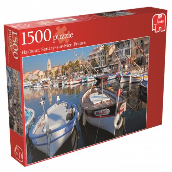 Puzzle Jumbo Sanary Sur Mer, França 1500 Peças