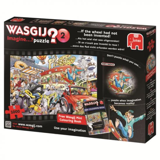 Puzzle Jumbo Se a Roda Não Existisse 1000 Peças