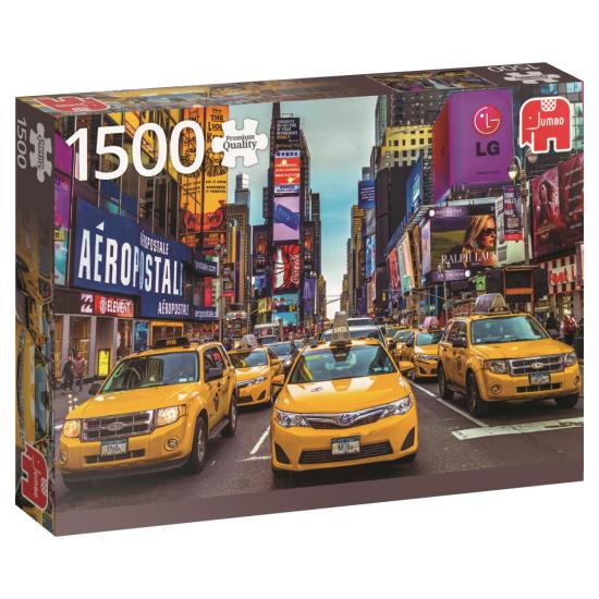 Táxis Puzzle Jumbo em Nova York 1500 Peças