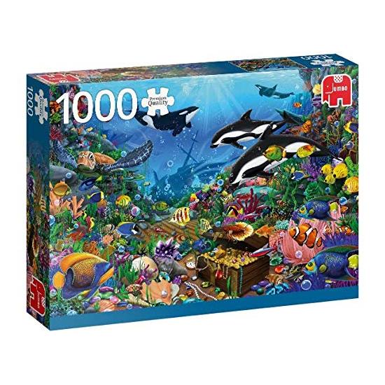 Puzzle Jumbo Tesouros do Fundo do Mar 1000 Peças