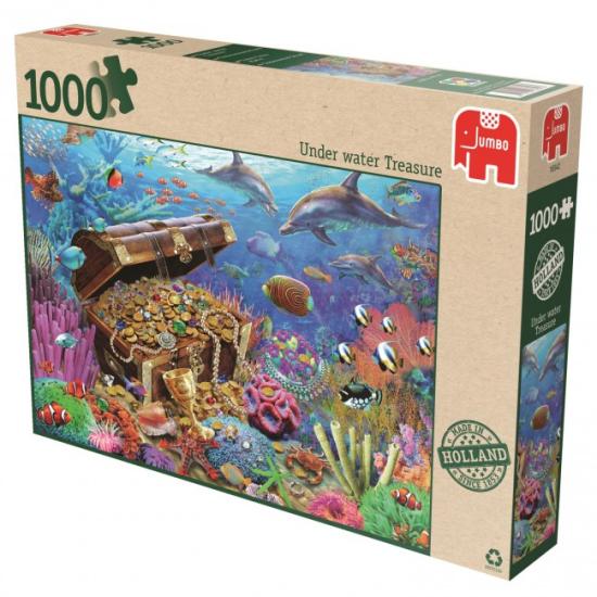 Puzzle Jumbo Tesouros Subterrâneos de 1.000 Peças