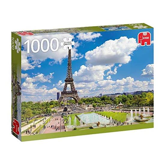 Puzzle Jumbo Torre Eiffel no verão, Paris 1000 peças