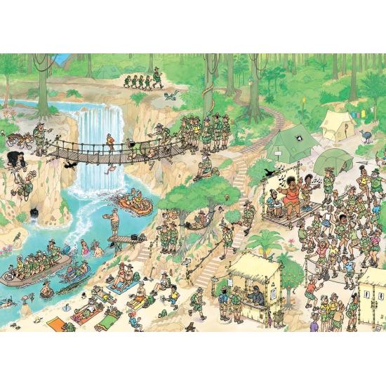 Puzzle Jumbo Passeio pela Selva 1000 Peças Puzzle Jumbo Passeio pela Selva 1000 Peças
