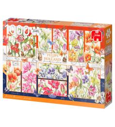 Puzzle Jumbo de 1.000 peças com tulipas holandesas
