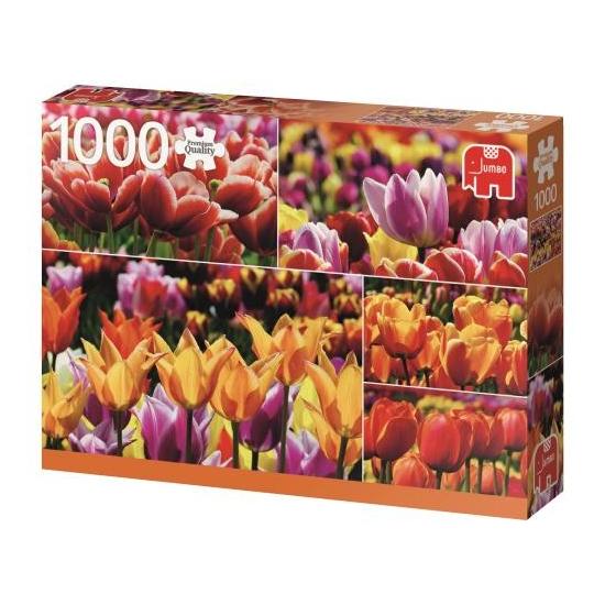 Puzzle Jumbo Tulipas Holandesas de 1.000 Peças