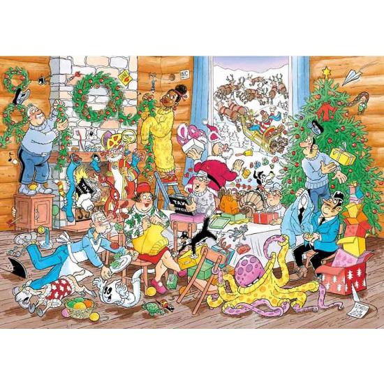 Puzzle Jumbo Um Natal Lanoso 500 peças