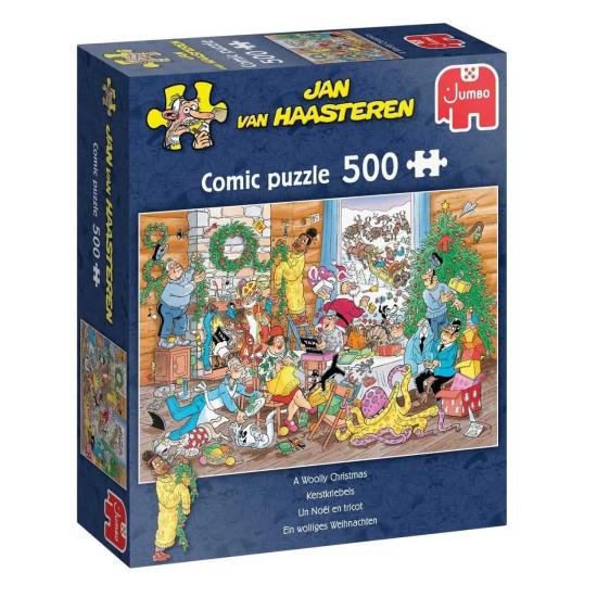 Puzzle Jumbo Um Natal Lanoso 500 peças