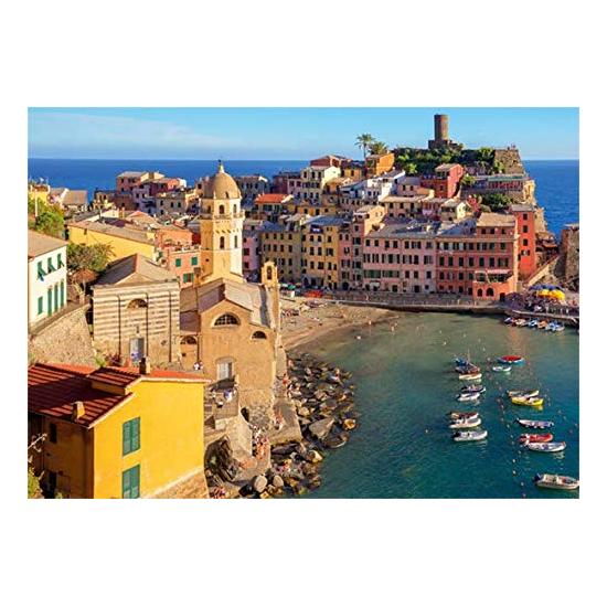 Vernazza, Cinque Terre, Itália 500 peças Puzzle Jumbo
