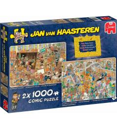 Puzzle Jumbo Journey to the Museum 2 x 1000 peças
