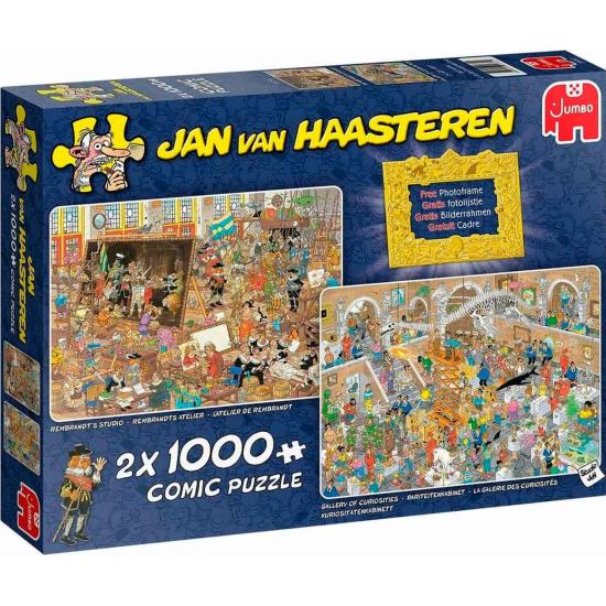 Puzzle Jumbo Journey to the Museum 2 x 1000 peças