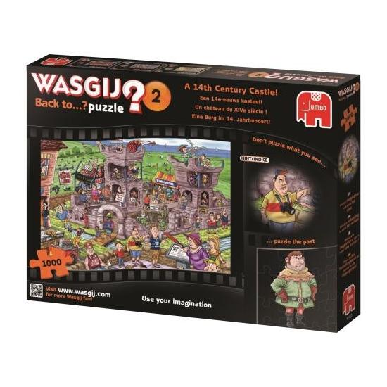 Puzzle Jumbo Castelo do Século XIV 1000 Peças