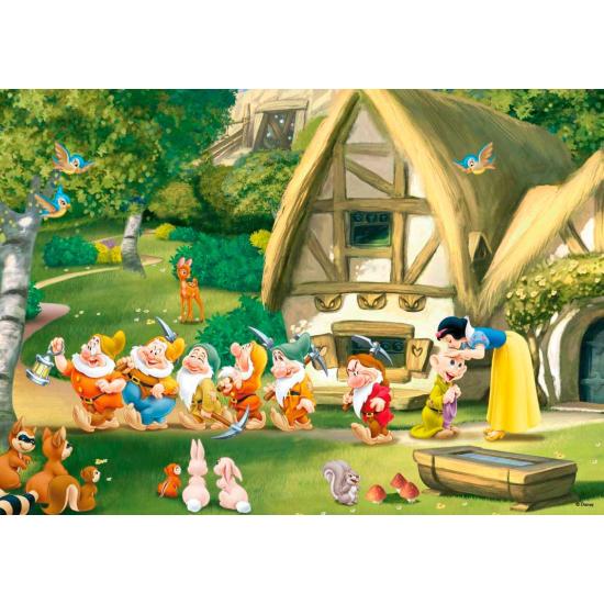 Puzzle King Branca de Neve e os Sete Anões de 500 Pzs