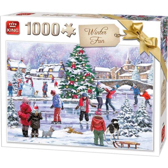 Puzzle King Winter Fun 1000 Peças