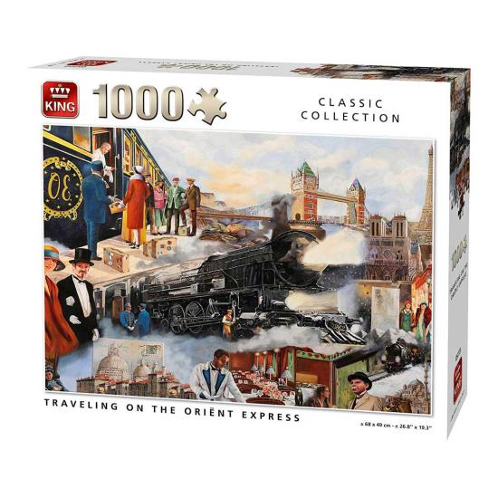 Puzzle King The Orient Express 1000 Peças