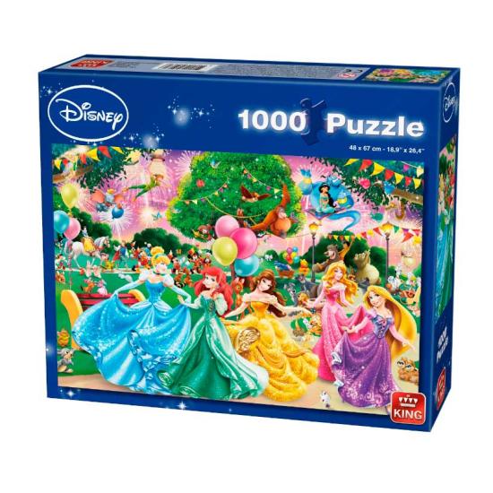 Puzzle King Disney Princess Party 1000 peças