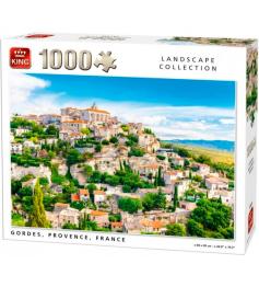 Puzzle King Gordes Provence da França 1000 peças