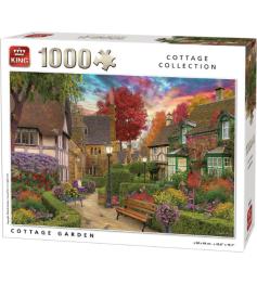 Puzzle King Jardim das Casas de Campo de 1000 Peças