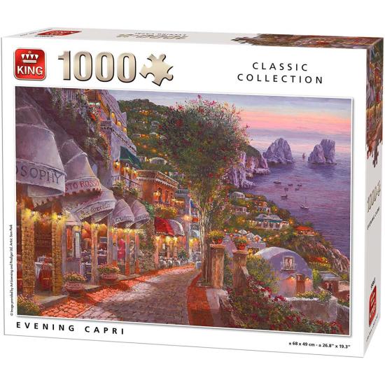 Puzzle King Night in Capri 1000 peças