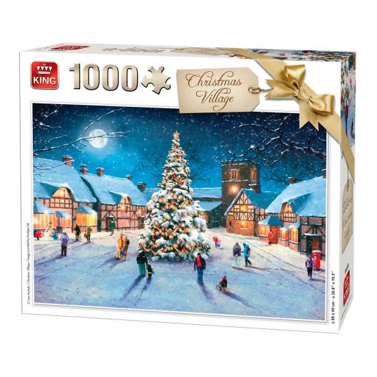 Puzzle do Rei da Vila de Natal de 1.000 peças