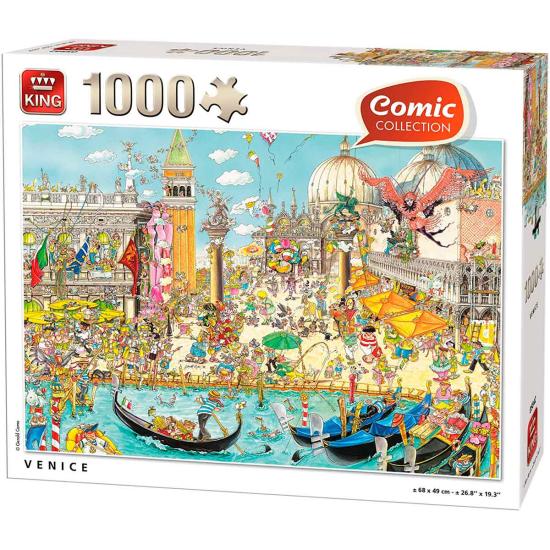 Puzzle King Veneza 1000 Peças