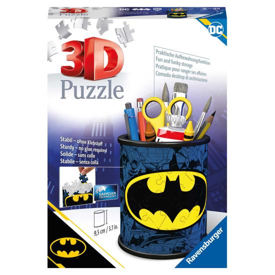 Puzzle de Lápis 3D Ravensburger Batman de 57 peças Puzzle de Lápis 3D Ravensburger Batman de 57 peças